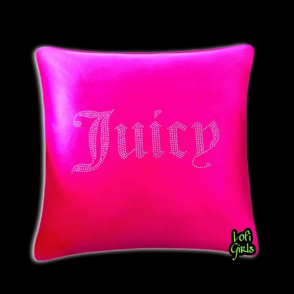 Juicy Couture Gothic Bling Crystal Logo Velour Tracksuit Comforter 4 pc Bed Set - Picture 6 of 7